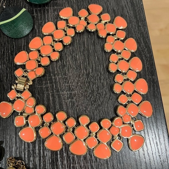 Beads statement necklaces earrings bracelets costume jewelry bundle - Picture 5 of 11